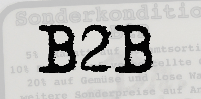 Business to business