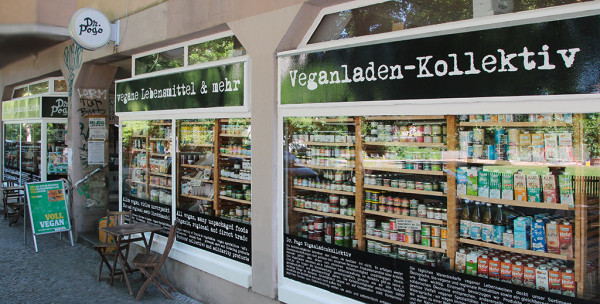 Aussenansicht Veganladen Dr, Pogo